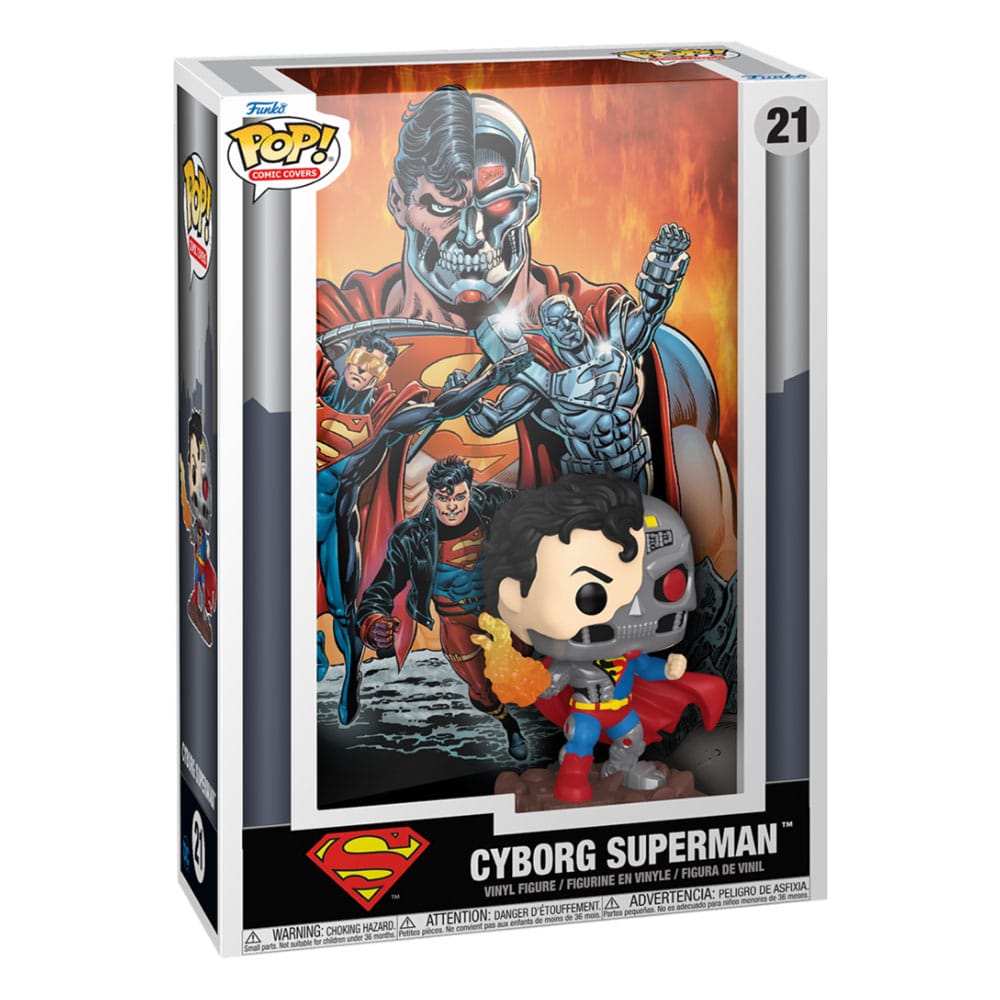 Funko Pop! Comic Covers: DC - Cyborg Superman