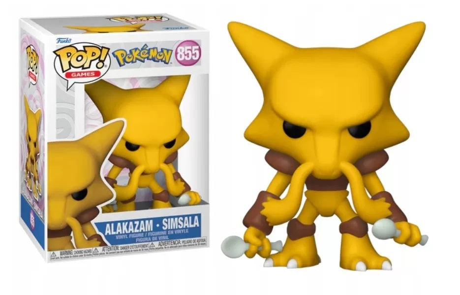 Funko Pop! Games: Pokemon - Alakazam #855