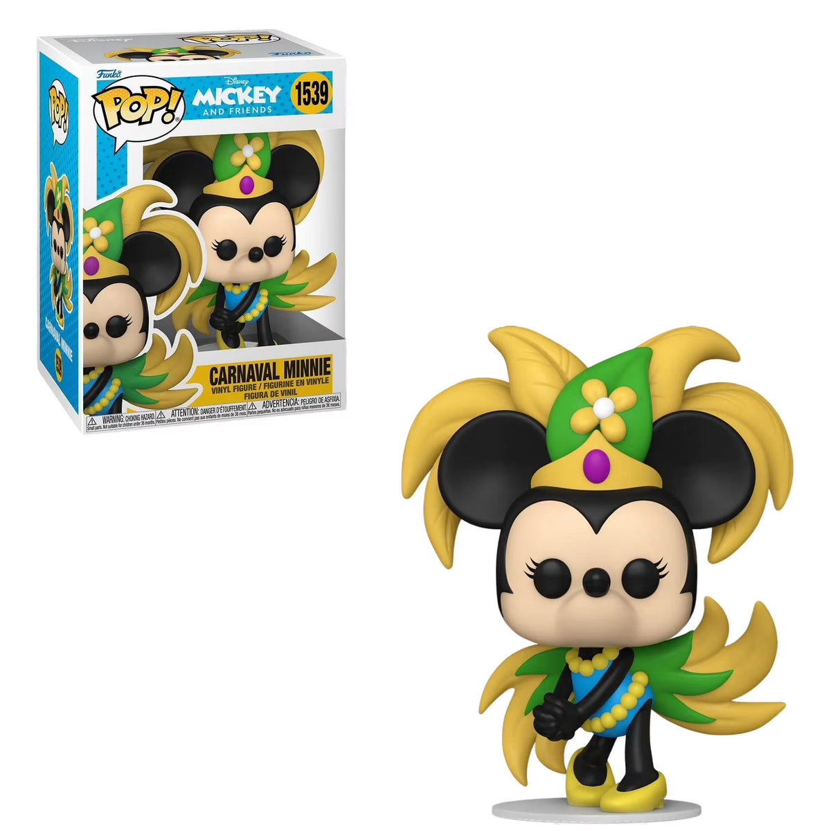 Funko Pop! Disney: Mickey and Friernds - Carnaval Minnie #1539 Vinyl Figure