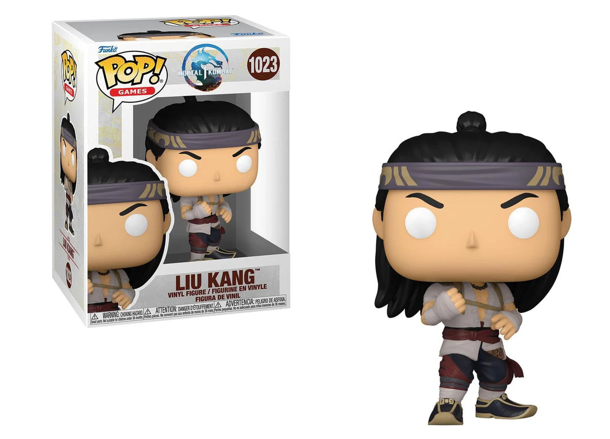 Funko Pop! Games: Mortal Kombat - Liu Kang (God of Fire) #1023 Vinyl Figure