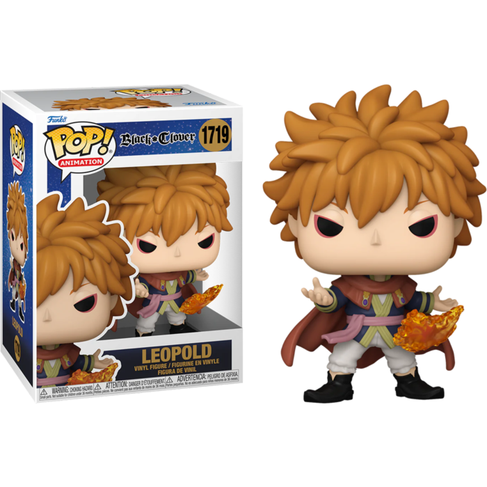 Funko Pop! Black Clover Leopold Vermillion 1719