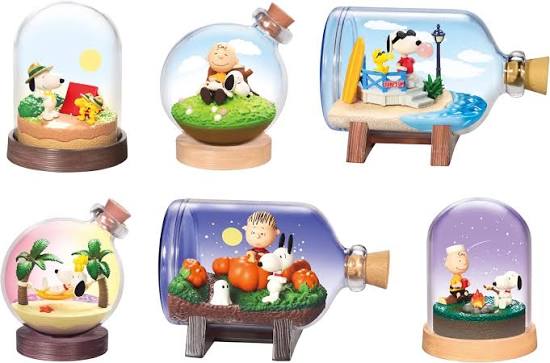 Re-Ment - Peanuts: Snoopy Time's Terrarium Collection