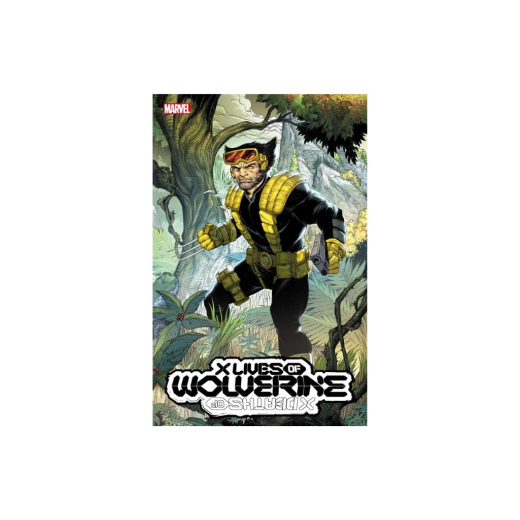 X Lives of Wolverine #2 - Bagley Trading Card Variant