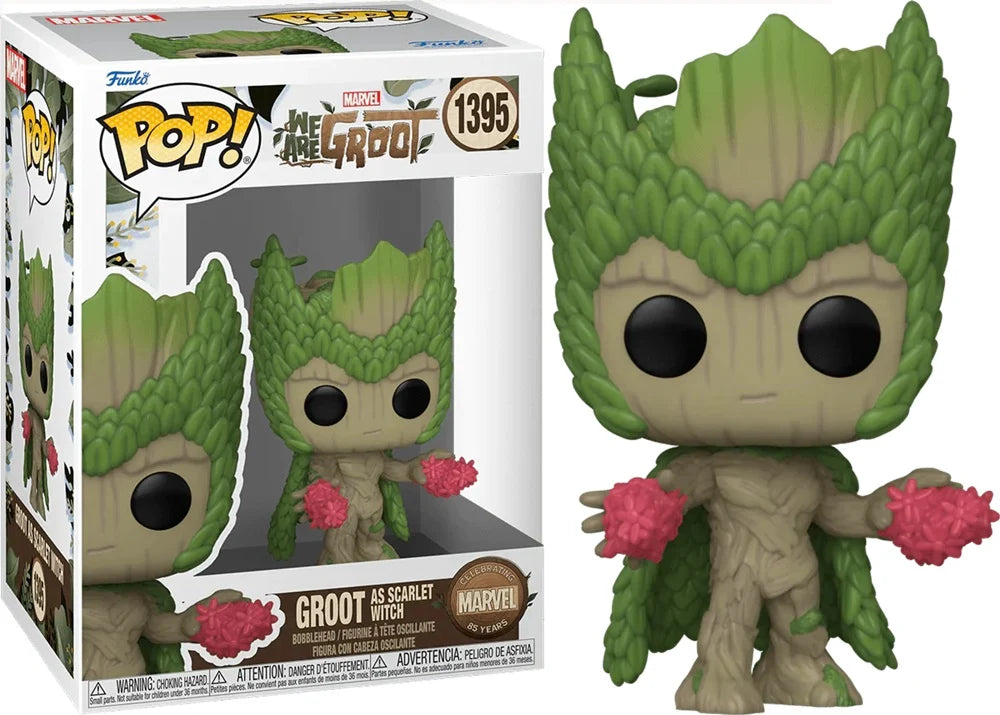 Funko Pop! Marvel 85th We Are Groot as Scarlet Witch 1395