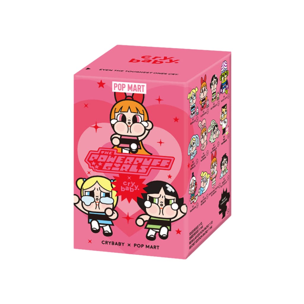 1 x Blind Box - POP MART CRYBABY x Powerpuff Girls Series Figures