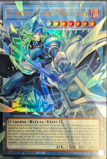 Cyberse Code Magician (MAMO-EN017) (V.2 - Ultra Rare) Overframe