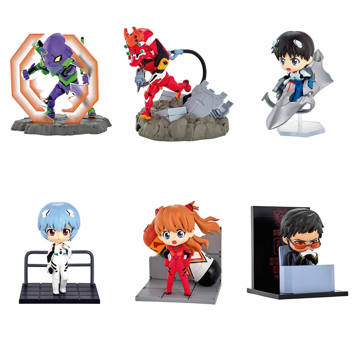 Re-Ment - Evangelion: DesQ DESKTOP EVA