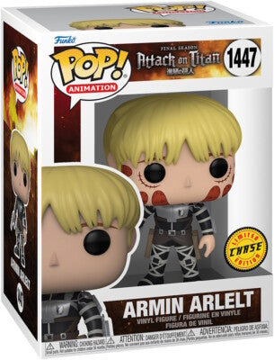 CHASE - Funko Pop! Animation:Attack on Titan - Armin Arlelt #1447