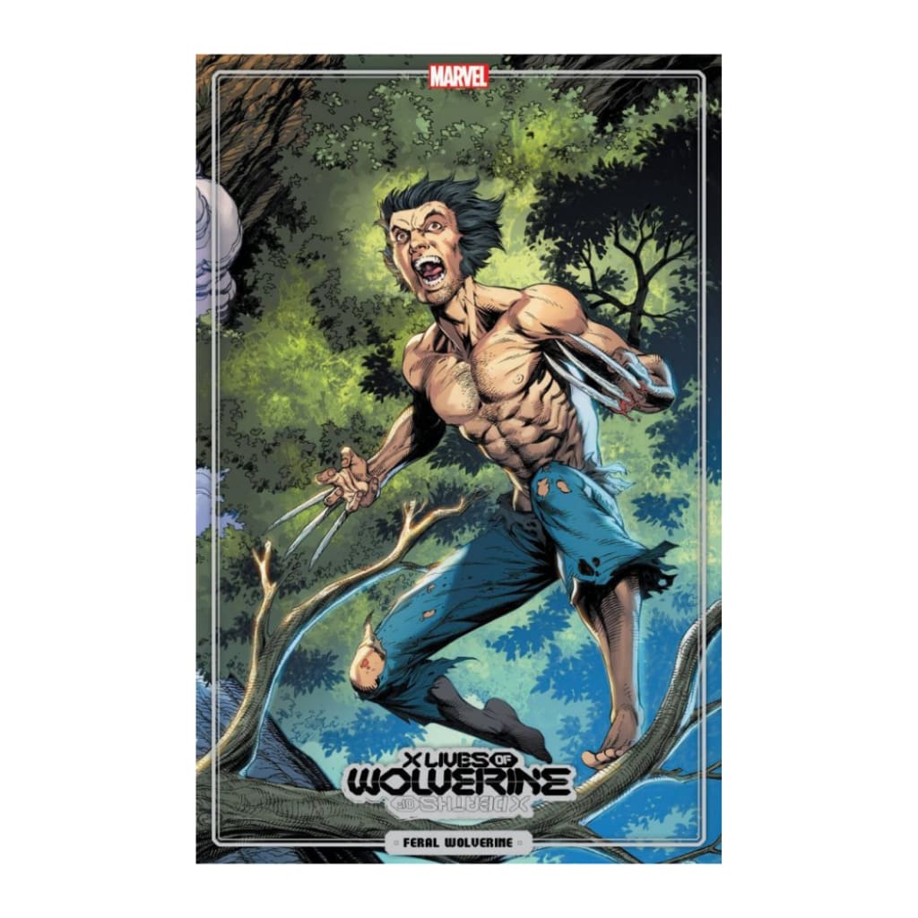 X Lives of Wolverine #5 - Bagley Trading Card Variant